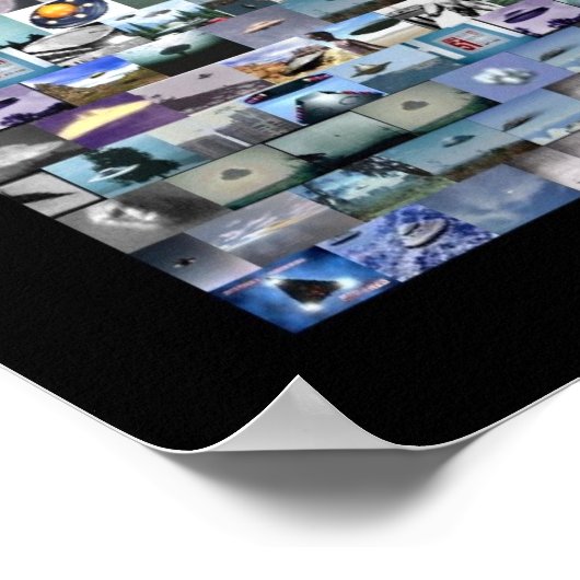 OMG Alien Montage Poster (Ecke)