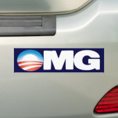 OMG AntiObama Autoaufkleber (Auf Auto)