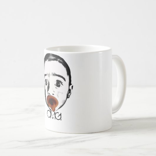 OMG Baby-Tasse Kaffeetasse (VorderseiteRechts)