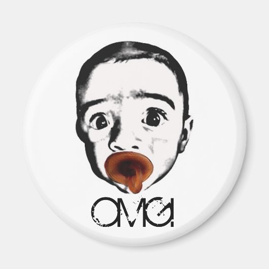 OMG-Babymagnet Magnet (Vorne)