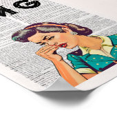 OMG Bad ART - Spaß Poster (Ecke)