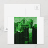 OMG-Bauer-Matrix Postkarte (Vorne/Hinten)