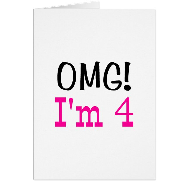 OMG bin ich 4 (Rosa) (Vorne)