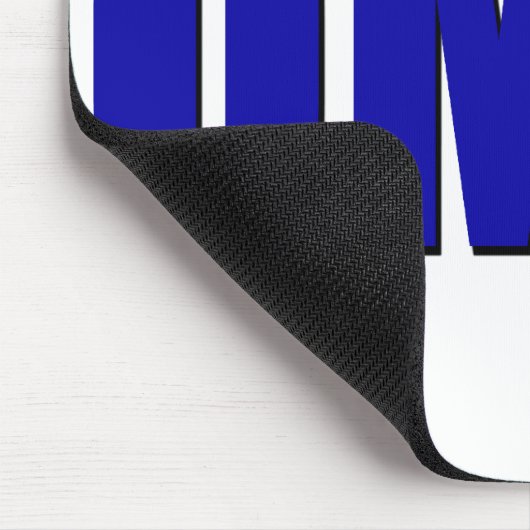 OMG! blaues Mousepad (Ecke)