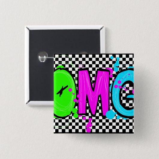 OMG! BUTTON (Vorne & Hinten)