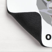 OMG! CAT 'was hat er gesehen? ' Mousepad (Ecke)