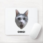 OMG CAT! (was ihn gesehen? hat) Mousepad (Mit Mouse)