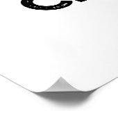 OMG Citrous Funny Fruit Citrus Pub Poster (Ecke)