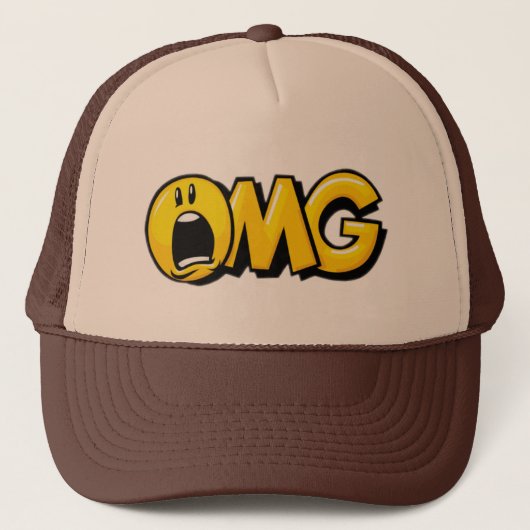 OMG Design Trucker Hats  Truckerkappe (Vorderseite)