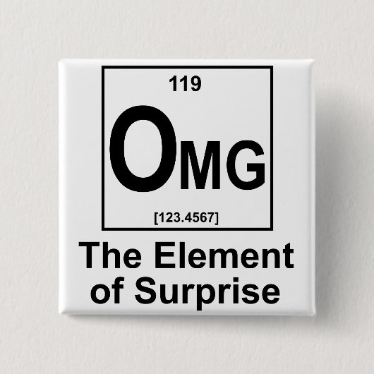 OMG die Element-OS-Überraschung Button (Vorderseite)