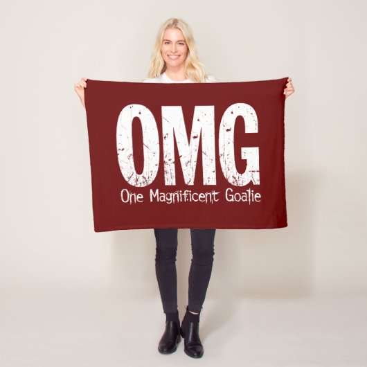 OMG: Eine wunderbare Fleece Blanke (Fußball) (Beispiel)