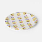 OMG Emoji Pappteller (Schrägansicht)