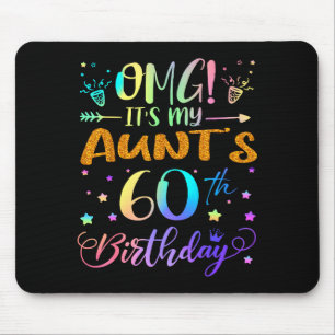 Omg Es Ist Der 60. Geburtstag Meiner Tante Süße 60 Mousepad