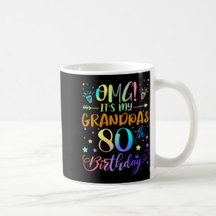 Omg Es ist der 80. Geburtstag meines Opas Süße 80  Kaffeetasse