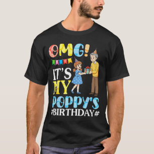 Omg Es Ist Der Geburtstag Meines Omas Froher Opa U T-Shirt