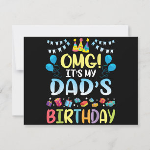 OMG, es ist der Geburtstag meines Vaters glücklich Save The Date