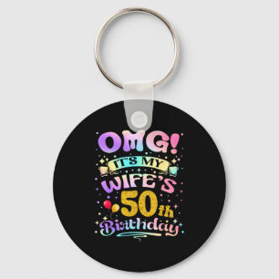 Omg Es Ist Mein 50. Geburtstag Alles Gute Zum 50.  Schlüsselanhänger