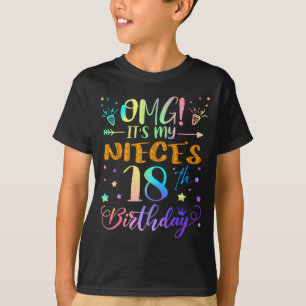 Omg Es Ist Meiner Nichte 18. Geburtstag Süße 18 Ja T-Shirt