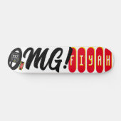 OMG FIYAH JMT 7 3/4" Skateboarddecke Skateboard (Horizontal)