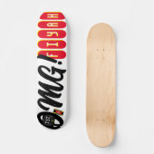 OMG FIYAH JMT 7 3/4" Skateboarddecke Skateboard (Vorderseite)