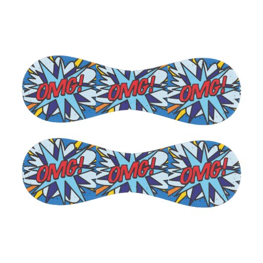 OMG Fun Retro Comic Pop Art Baseball (Paneele)