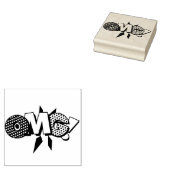 OMG Fun Retro Comic Pop Art Gummistempel (Stempel)