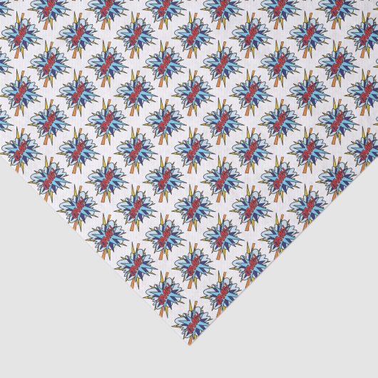 OMG Funny Modern Typografy Seidenpapier (Ausschnitt)