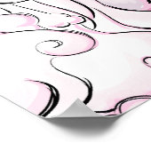 OMG Funny Social Media Cartoon Poster (Ecke)