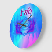 OMG! fwwb Große Wanduhr (Winkel)