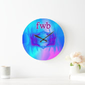 OMG! fwwb Große Wanduhr (Zuhause)
