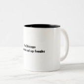 OMG gerade Antwort die Frage! Zweifarbige Tasse (VorderseiteRechts)