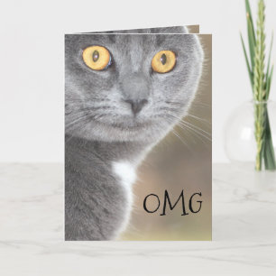 OMG Glückwunsch Karte