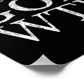 Omg Gop Wtf Anti Trump Republikaner T Shirt Poster (Ecke)