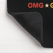 Omg Gop Wtf Vintage Design Mousepad (Ecke)
