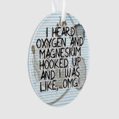 OMG - Großes Geschenk für einen Chemie-Lehrer! Ornament (Vorderseite)