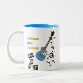 OMG Guitar Player Tasse