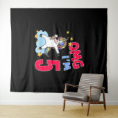 OMG I AM 5 WANDTEPPICH (Beispiel (Horizontal))