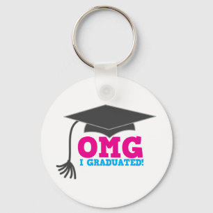 OMG I GRADUIERT! Großartiges Abschluss-Geschenk Schlüsselanhänger