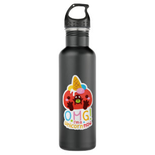 OMG Ich bin jetzt ein Einhorn Edelstahlflasche