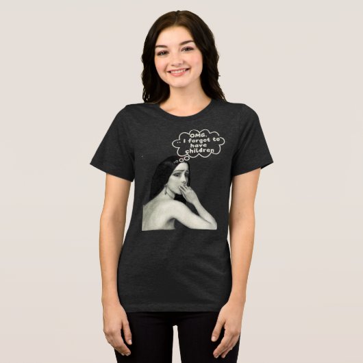 OMG, ich habe vergessen, Kinder T-Shirt zu haben � Tri-Blend Shirt (Vorderseite voll)