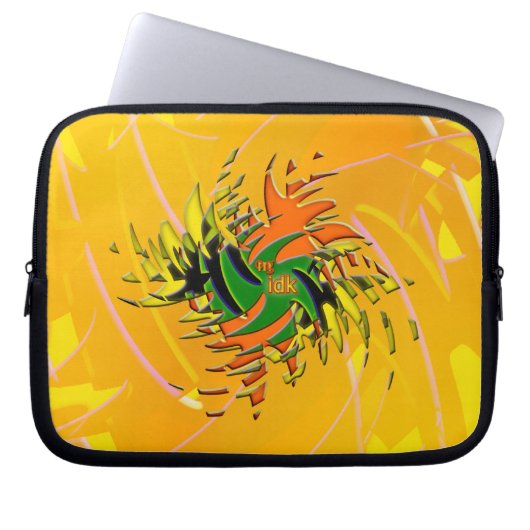 OMG! idk Laptopschutzhülle (Vorderseite)