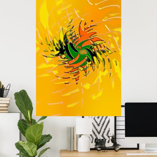 OMG! idk Poster (Heimbüro)