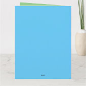 OMG ist dein Geburtstag Karte (Rückseite)