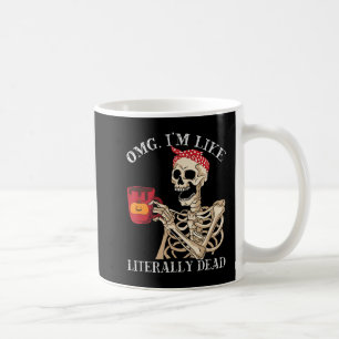 OMG ist wie Literarry Dead Halloween Fall Pumpkin Kaffeetasse