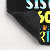 Omg It's My Sister's 60th Birthday Sweet 60 Years  Mousepad (Ecke)