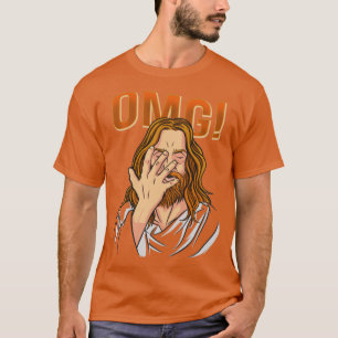 OMG Jesus Facepalm Funny Christlich T-Shirt