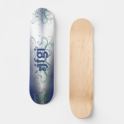 OMG! jfgi Skateboard (Vorderseite)