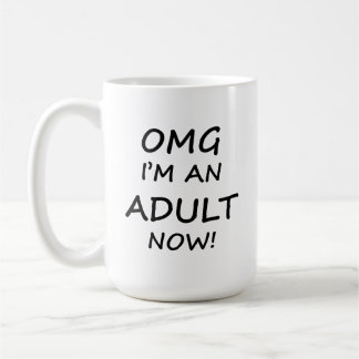 OMG, Kaffee Tasse, Tasse, OMG Tasse, 18. Geburtsta Kaffeetasse
