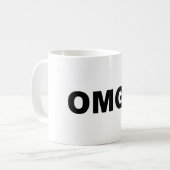 OMG! KAFFEETASSE (Vorderseite Links)