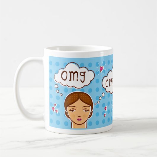 omg Krawatten-Tasse Kaffeetasse (Links)